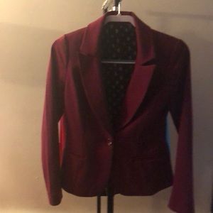 Cranberry blazer